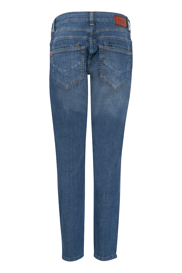 blue loose jeans