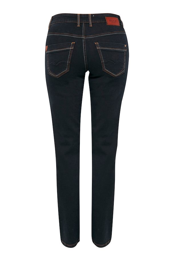 Raw blue denim PZTenna Highwaist Straight Jeans fra Pulz Jeans – Køb